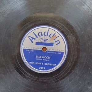 Aladdin Blue Moon Vinyl Record